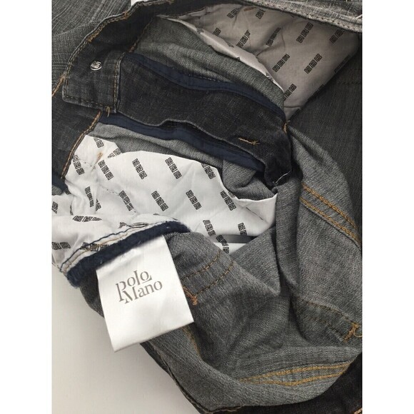 Polo Mano Medium Washed Casual Denim Jeans Men size 33 - Picture 6 of 10